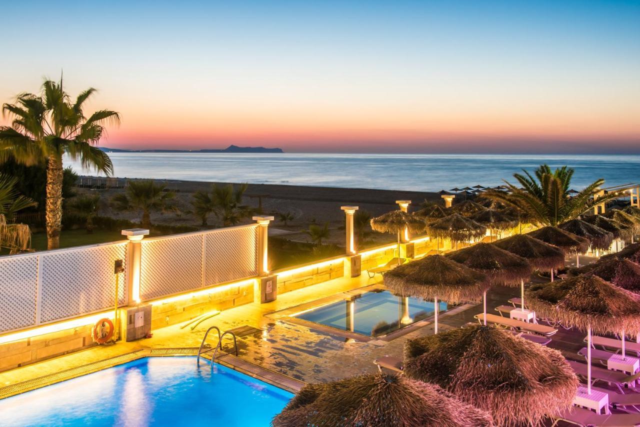 Odyssia Beach Hotel Rethimno Eksteriør billede